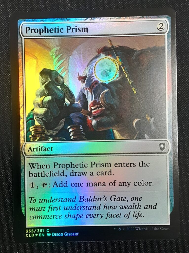 Near Mint foil Prophetic Prism.