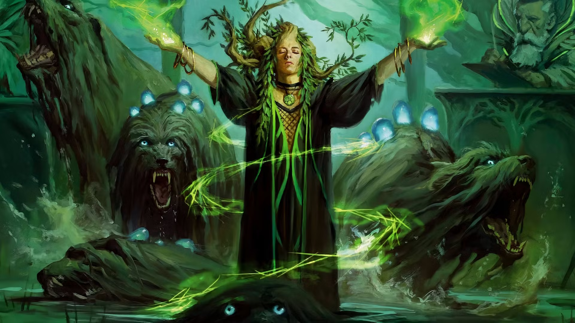 Germination Practicum. Illustrated by Johan Grenier. Image credit: Wizards of the Coast